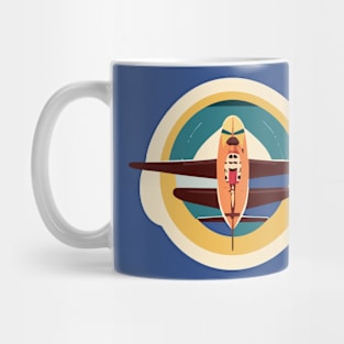 vintage aviation Mug